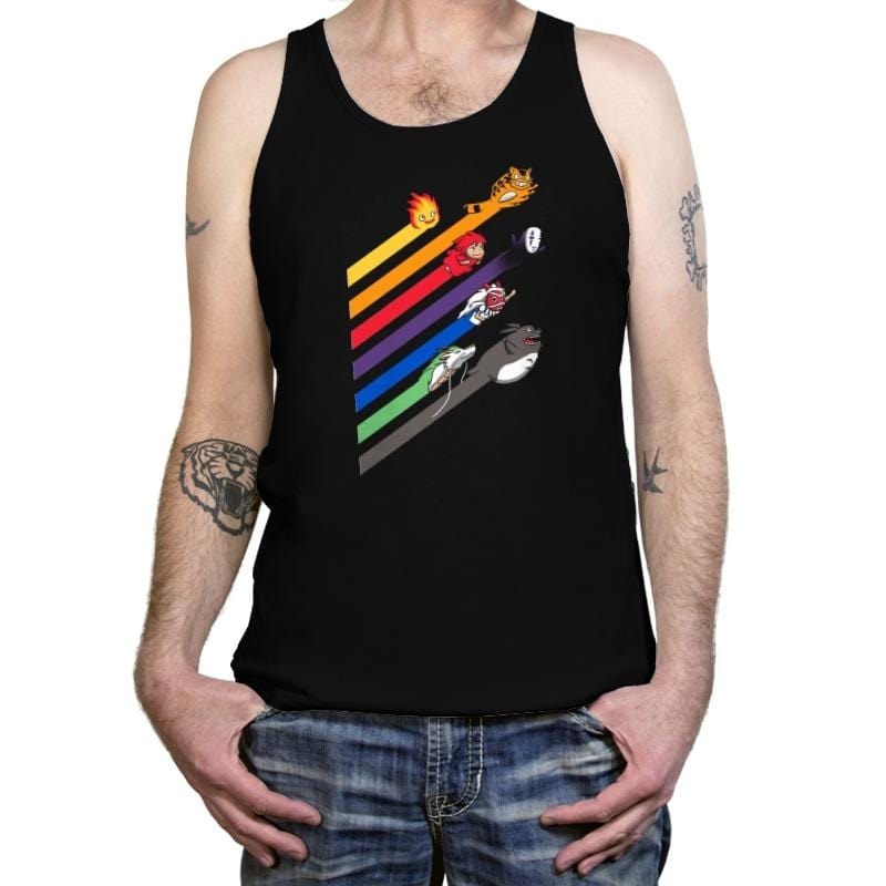 Anime Streak - Tanktop Tanktop RIPT Apparel X-Small / Black