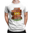 Another Brick in the Wall - Mens Premium T-Shirts RIPT Apparel Small / White