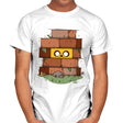 Another Brick in the Wall - Mens T-Shirts RIPT Apparel Small / White