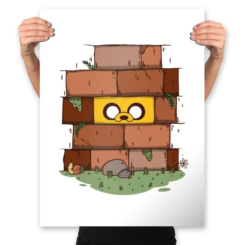 Another Brick in the Wall - Prints Posters RIPT Apparel 18x24 / White