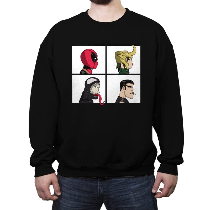 Antihero - Crew Neck Sweatshirt Crew Neck Sweatshirt RIPT Apparel Small / Black