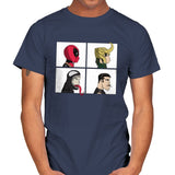 Antihero - Mens T-Shirts RIPT Apparel Small / Navy