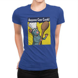 Anyone Can Cook! - Womens Premium T-Shirts RIPT Apparel Small / Royal