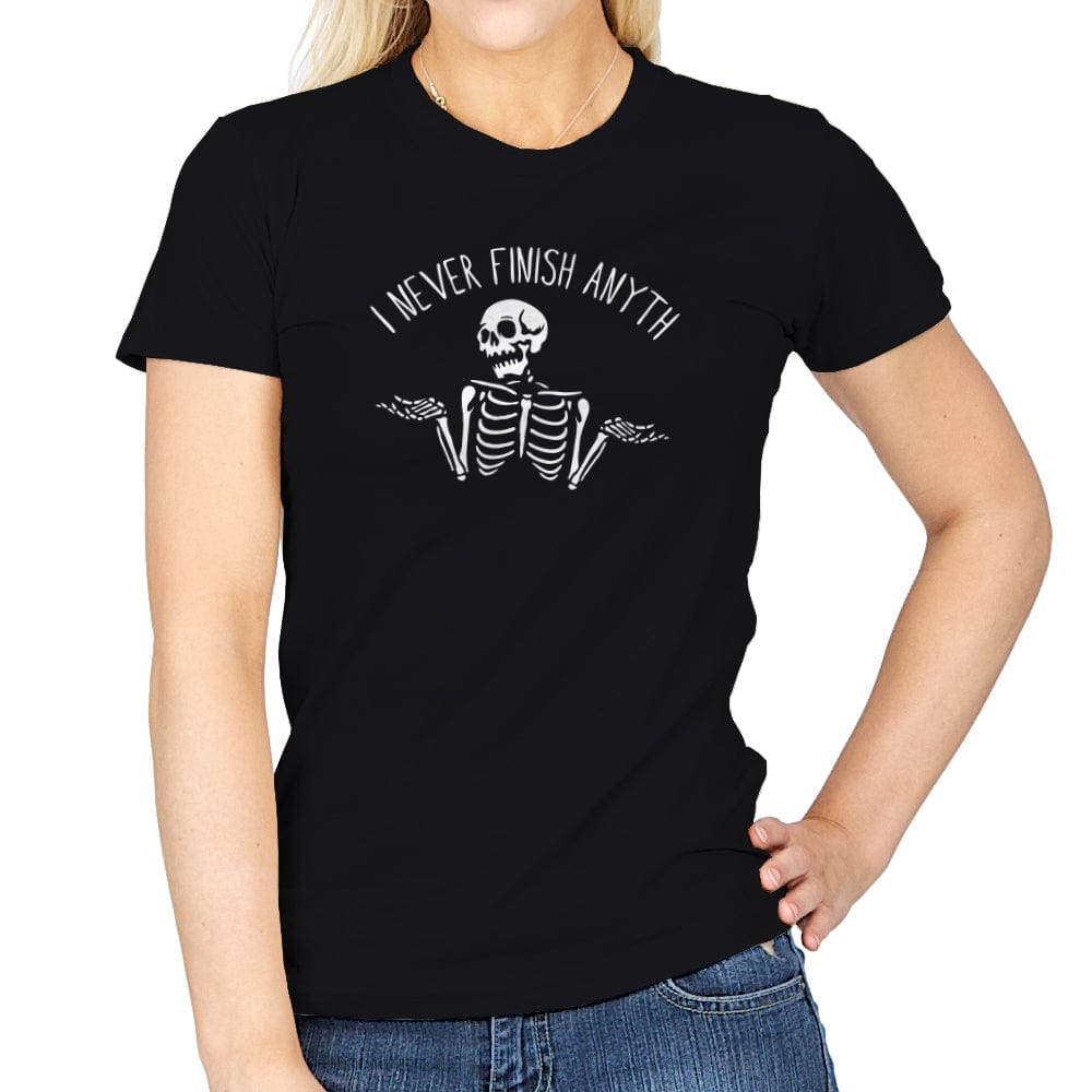 Anything - Womens T-Shirts RIPT Apparel Small / Black