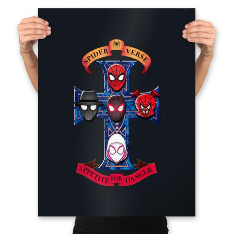 Appetite for Danger - Prints Posters RIPT Apparel 18x24 / Black