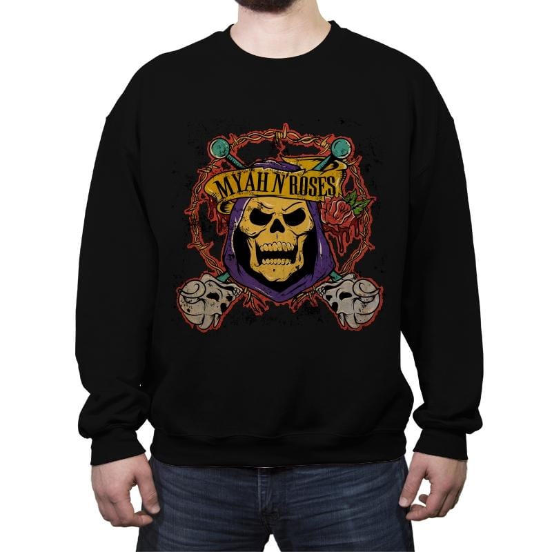 Appetite for Grayskull - Crew Neck Sweatshirt Crew Neck Sweatshirt RIPT Apparel Small / Black