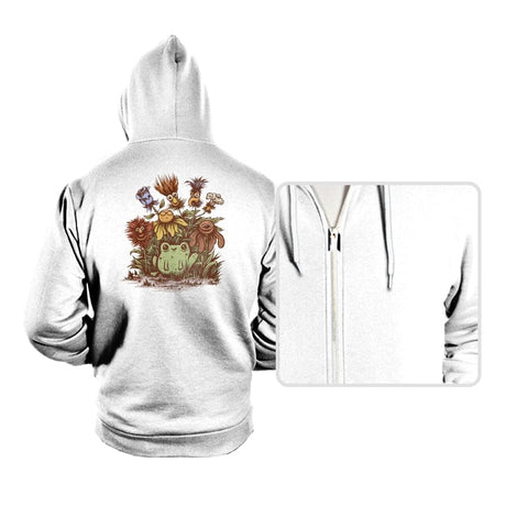 April Showers Bring Strange Flowers - Hoodies Hoodies RIPT Apparel Small / White