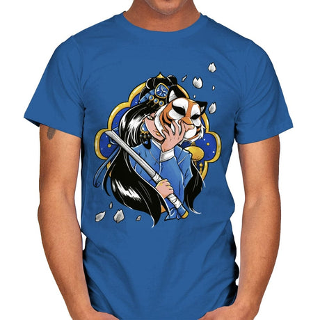 Arabian Princess - Mens T-Shirts RIPT Apparel Small / Royal