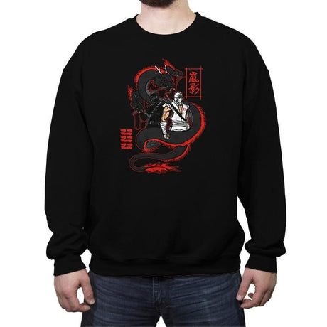 Arashikage Clan - Crew Neck Sweatshirt Crew Neck Sweatshirt RIPT Apparel