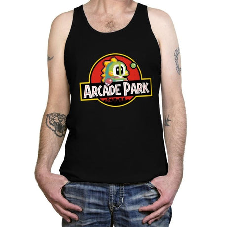 Arcade Park - Tanktop Tanktop RIPT Apparel X-Small / Black