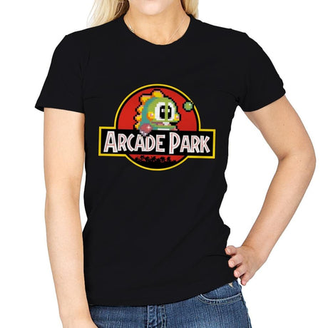 Arcade Park - Womens T-Shirts RIPT Apparel Small / Black