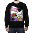 Arkham Club - Crew Neck Sweatshirt Crew Neck Sweatshirt RIPT Apparel Small / Black