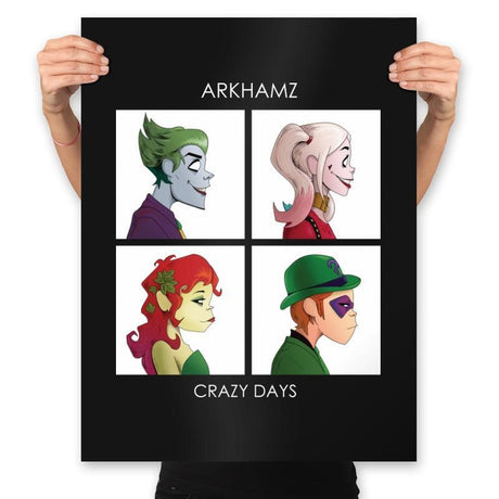 Arkhamz - Prints Posters RIPT Apparel 18x24 / Black