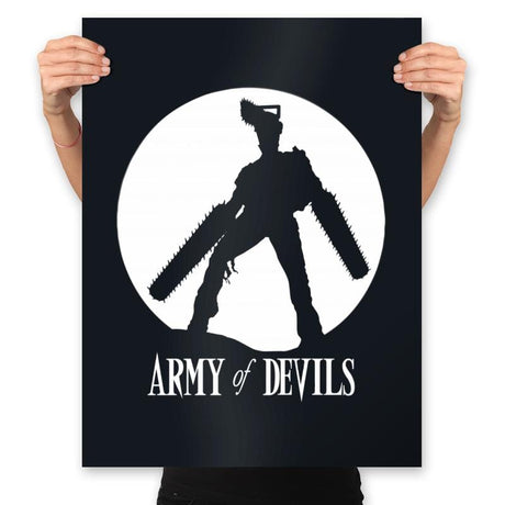 Army of Devils - Prints Posters RIPT Apparel 18x24 / Black