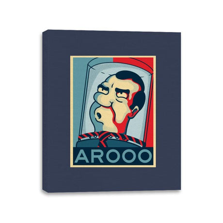 Arooo - Canvas Wraps Canvas Wraps RIPT Apparel 11x14 / Navy