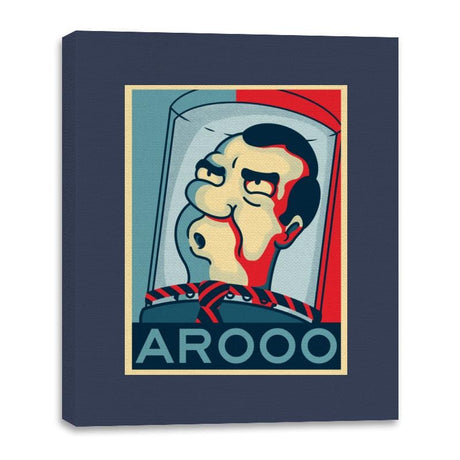 Arooo - Canvas Wraps Canvas Wraps RIPT Apparel 16x20 / Navy