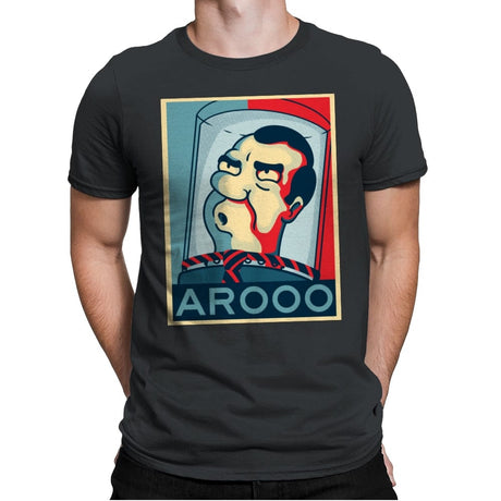 Arooo - Mens Premium T-Shirts RIPT Apparel Small / Heavy Metal