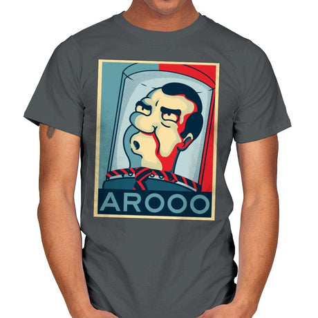 Arooo - Mens T-Shirts RIPT Apparel Small / Charcoal