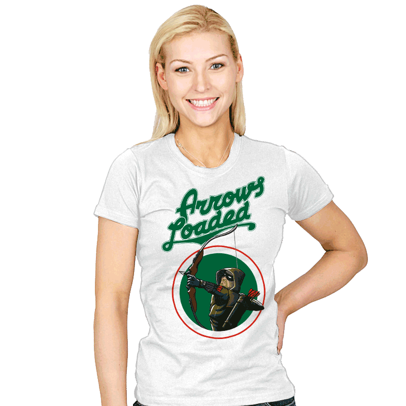 Arrows Loaded - Womens T-Shirts RIPT Apparel