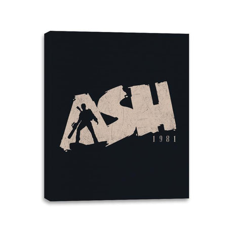 Ash 1981 - Canvas Wraps Canvas Wraps RIPT Apparel 11x14 / Black