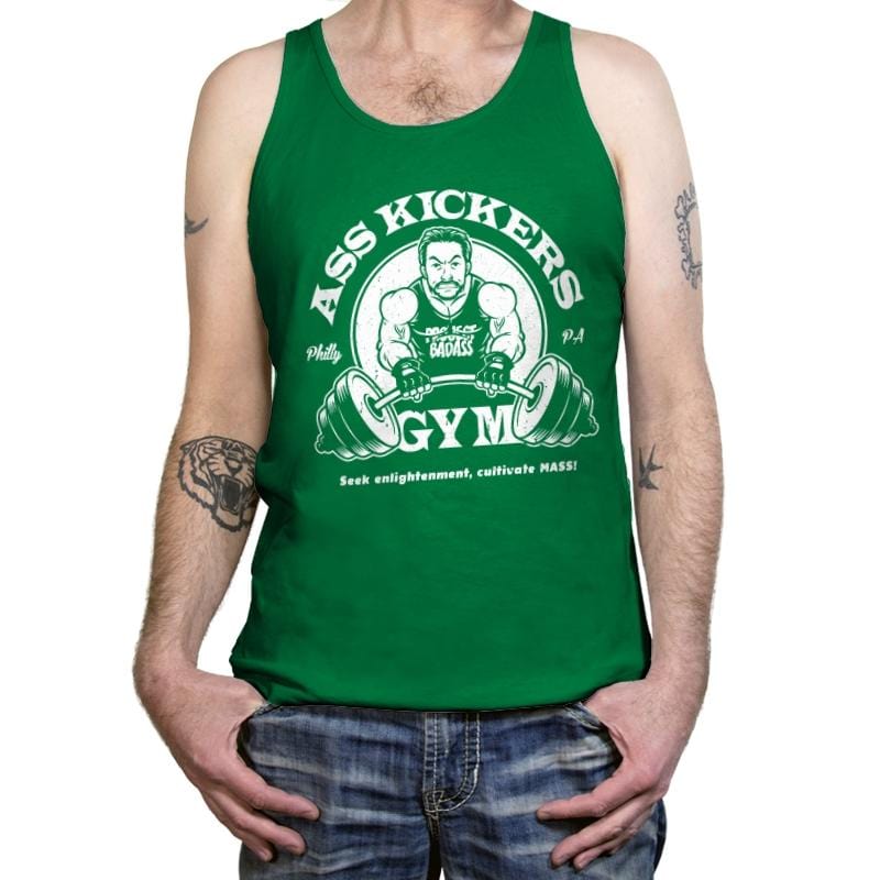 Ass Kickers Gym - Tanktop Tanktop RIPT Apparel X-Small / Kelly