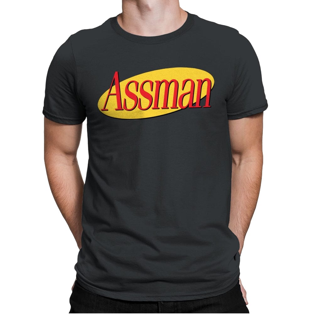 Assman - Mens Premium T-Shirts RIPT Apparel Small / Heavy Metal