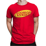 Assman - Mens Premium T-Shirts RIPT Apparel Small / Red