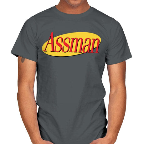 Assman - Mens T-Shirts RIPT Apparel Small / Charcoal