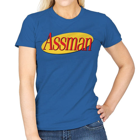 Assman - Womens T-Shirts RIPT Apparel Small / Royal