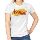 Assman - Womens T-Shirts RIPT Apparel Small / White