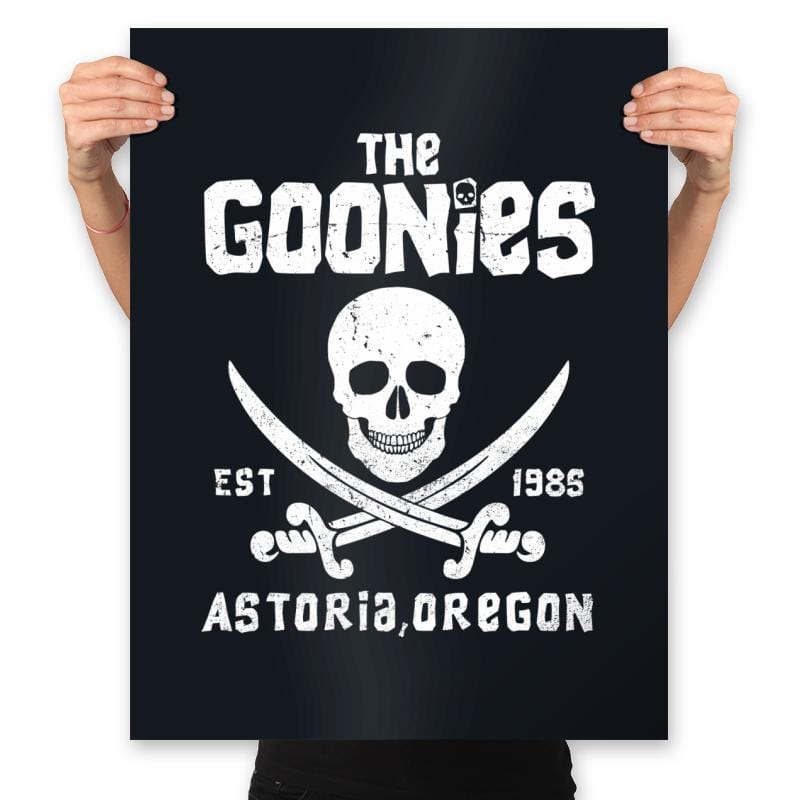 Astoria 1985 - Prints Posters RIPT Apparel 18x24 / Black