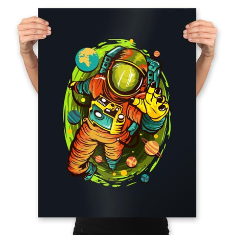 Astrophycho - Prints Posters RIPT Apparel 18x24 / Black