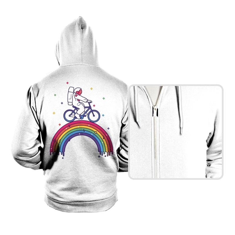 Astrorainbow - Hoodies Hoodies RIPT Apparel Small / White