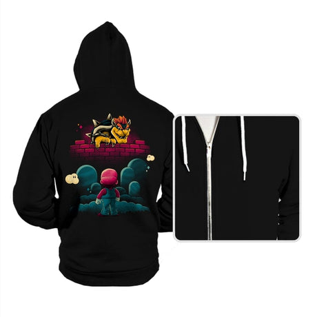 Attack on Final Boss - Hoodies Hoodies RIPT Apparel Small / Black