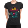 Attack on Final Boss - Womens Premium T-Shirts RIPT Apparel Small / Black