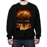 Attack on London! - Crew Neck Sweatshirt Crew Neck Sweatshirt RIPT Apparel