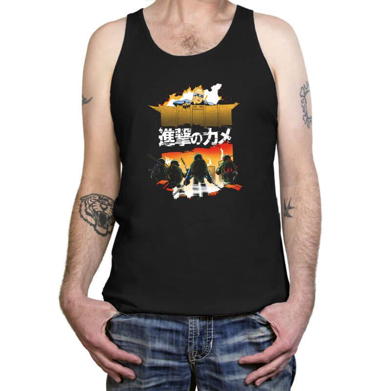 Attack on Turtle - Tanktop Tanktop RIPT Apparel