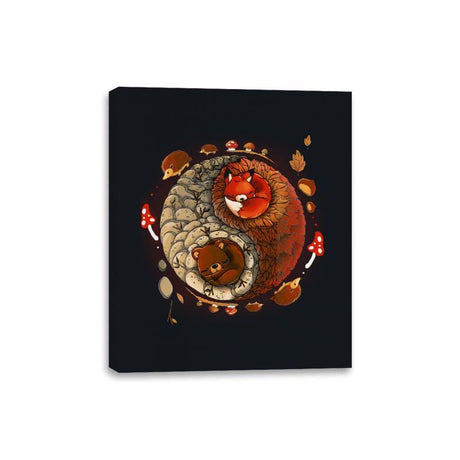 Autumn - Canvas Wraps Canvas Wraps RIPT Apparel 8x10 / Black