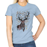 Autumn Feelings - Womens T-Shirts RIPT Apparel Small / Light Blue