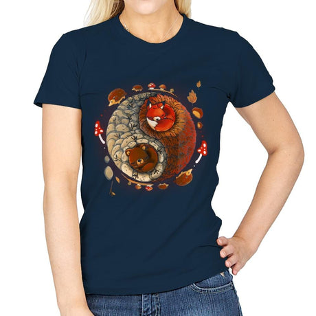 Autumn - Womens T-Shirts RIPT Apparel Small / Navy