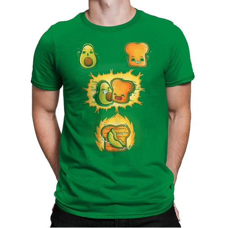 Avacado Toast Power - Mens Premium T-Shirts RIPT Apparel Small / Kelly