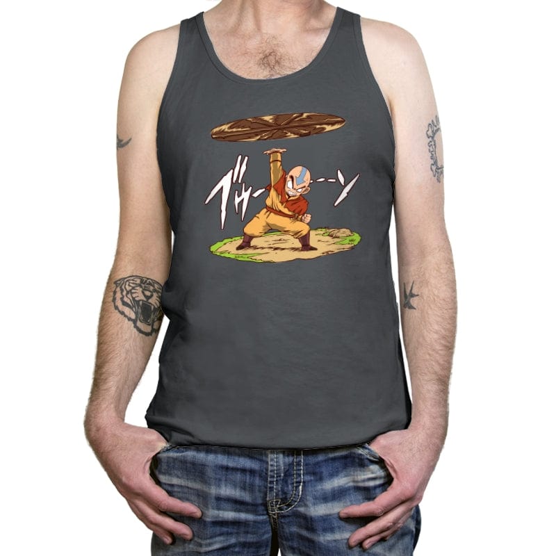 Avatar Disk - Tanktop Tanktop RIPT Apparel X-Small / Asphalt