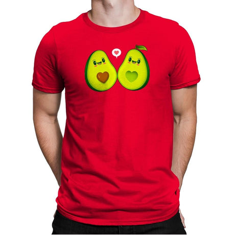 Avocados Love - Mens Premium T-Shirts RIPT Apparel Small / Red