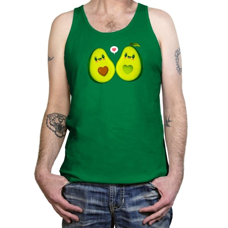 Avocados Love - Tanktop Tanktop RIPT Apparel X-Small / Kelly