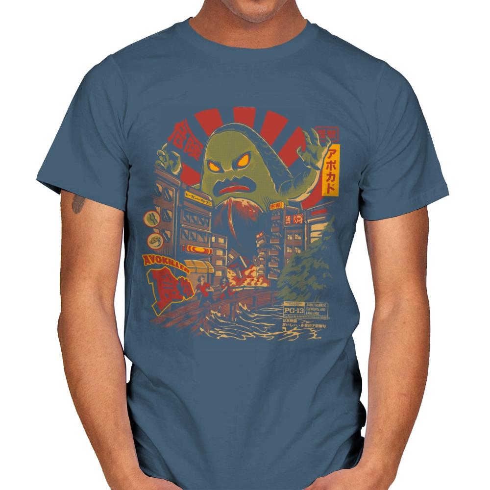 Avokiller - Mens T-Shirts RIPT Apparel Small / Indigo Blue