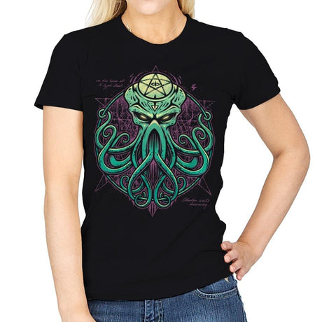 Awaken! - Womens T-Shirts RIPT Apparel Small / Black