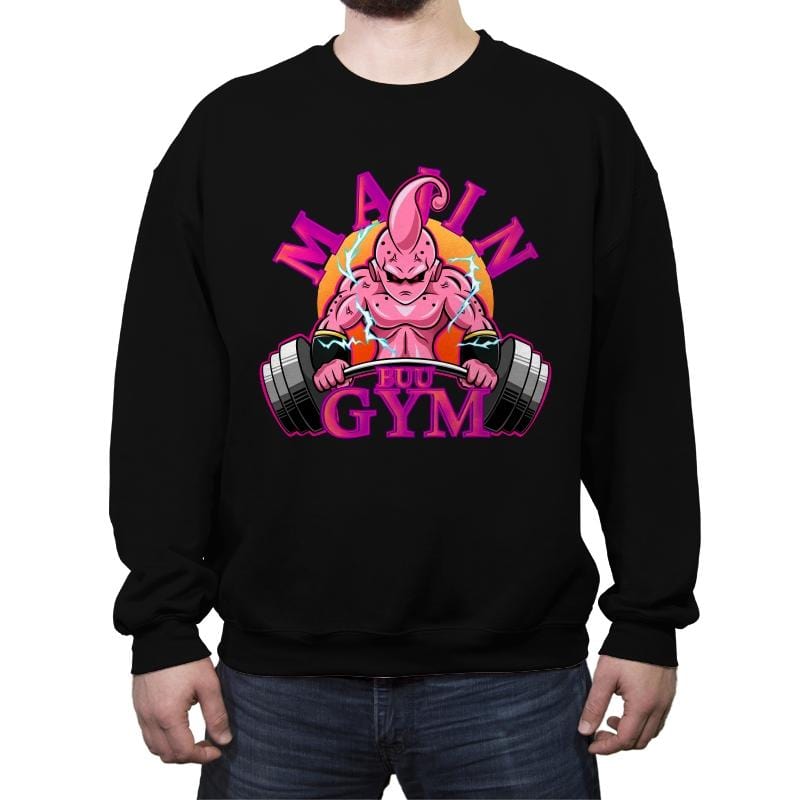 B Gym - Crew Neck Sweatshirt Crew Neck Sweatshirt RIPT Apparel Small / Black