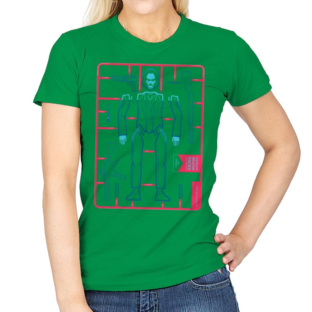 Baba Yaga Assembly Kit - Womens T-Shirts RIPT Apparel Small / Irish Green