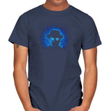 Baby Blue - Pop Impressionism - Mens T-Shirts RIPT Apparel Small / Navy