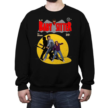 Babysitter No. 10 - Crew Neck Sweatshirt Crew Neck Sweatshirt RIPT Apparel